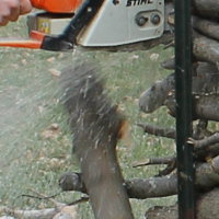 Cut firewood efficiently and save fuel