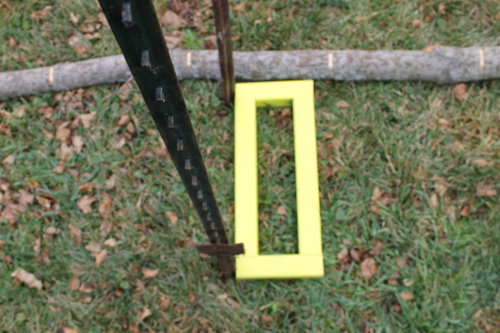 Pound T-Posts into the ground